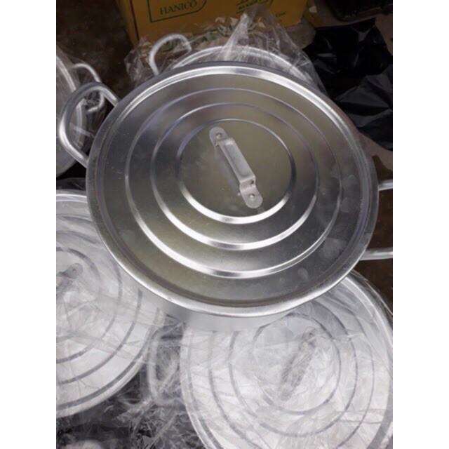 Xoong nhôm đủ size từ 20cm đến 40cm