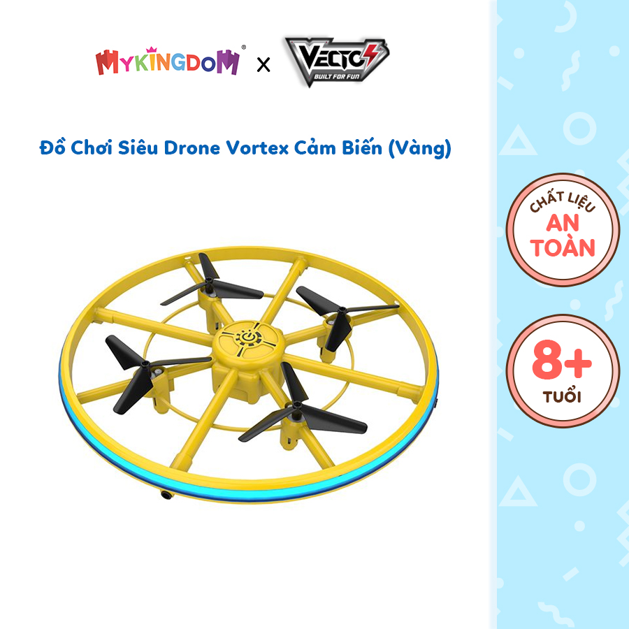 Đồ Chơi Siêu Drone Vortex Cảm Biến (Vàng) VECTO VT6606/YL