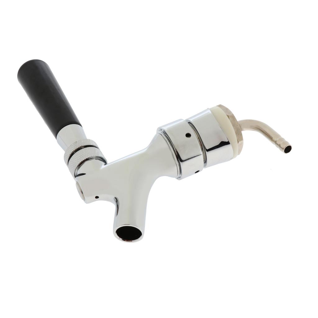 Draft Beer Keg Faucet Tap Kit Stainless Steel for Bar Hotel Restaurant