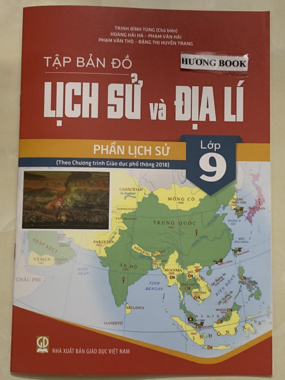 Sách - Tập bản đồ lịch sử và địa lí lớp 9 - phần Địa lí 9 (theo chương trình GDPT mới)