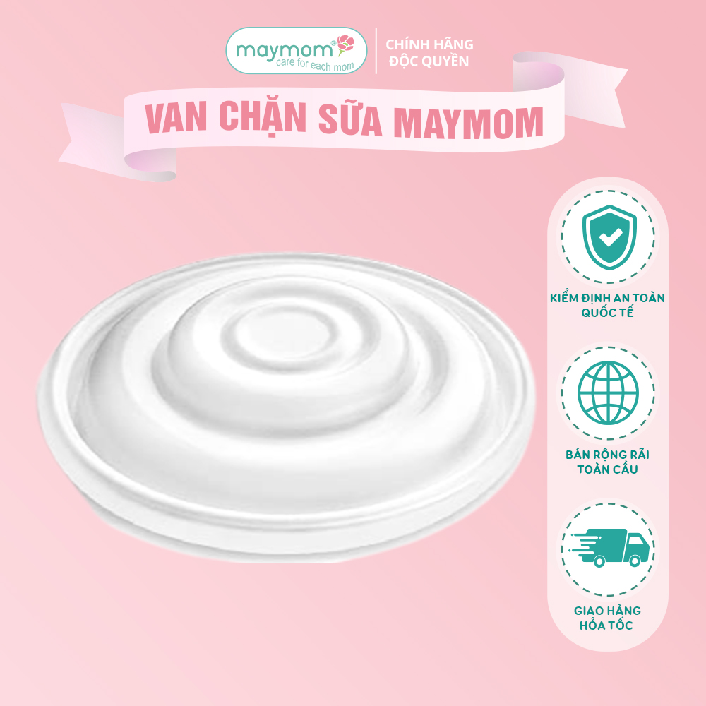 Van Chặn Sữa Silicone Sản Xuất bởi Maymom, Dùng Cho Chặn Sữa Ngắn/Dài Maymom - Cimilre