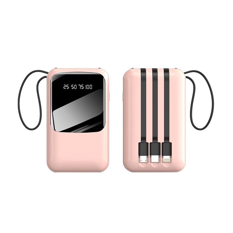 Đảm bảo chất lượng, dung lượng siêu lớn, đường dây khép kín, kho báu sạc 20000 mAh, quà tặng nhỏ và di động, nguồn điện di động, in tùy chỉnh