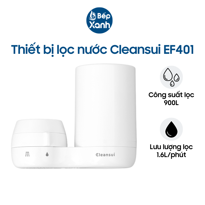 Thiết Bị Lọc Nước Lắp Tại Vòi Mitsubishi Cleansui EF401 - Công Suất Lọc 900L - Hàng Chính Hãng