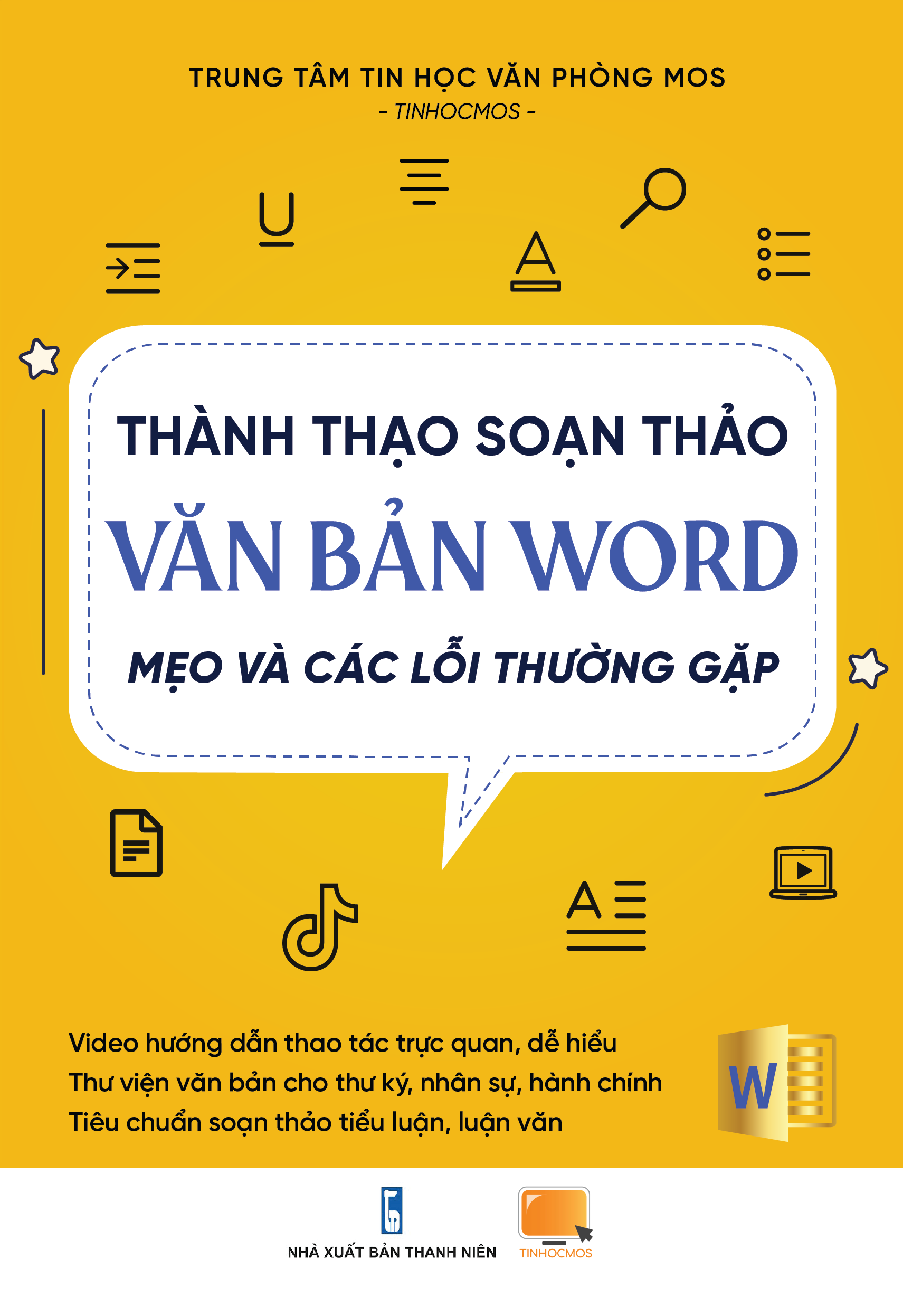 Hình ảnh Sách Thành thạo Soạn thảo Văn bản Word: Mẹo và các lỗi thường gặp - tinhocmos