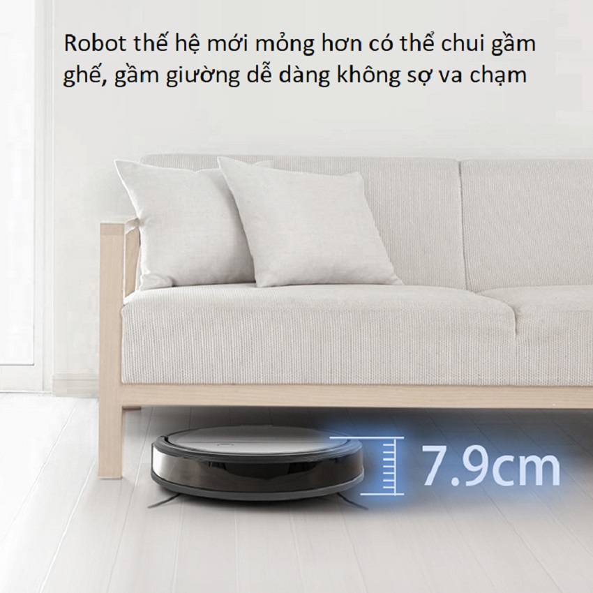 Robot Hút Bụi Lau Nhà Cao Cấp Thông MInh DD35 600