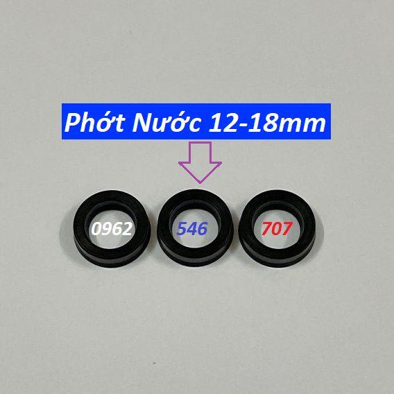 Phớt máy rửa xe mini bộ 6 gioăng phớt nước và phớt dầu cho máy xịt cao áp 12-18mm - phớt máy rửa xe mini