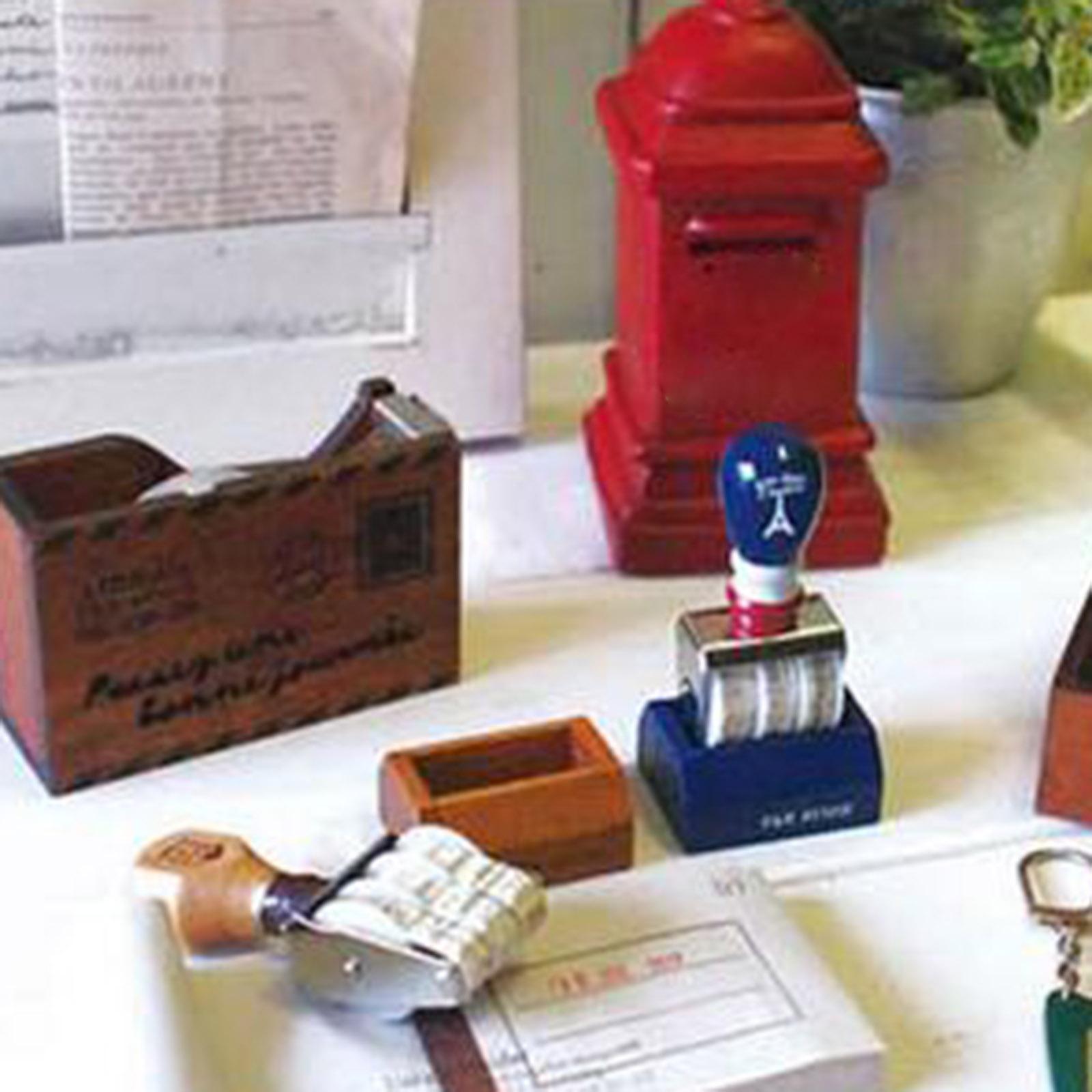 Roller Date Stamp Rubber Stamp Day Month Year Stamp Office Stamp Multifunctional Roller Stamp Business Stamps for DIY Craft Diary Decoration