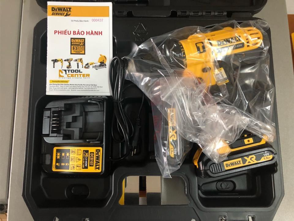 MÁY KHOAN, VẶN VÍT ĐỘNG LỰC DÙNG PIN 18V DEWALT DCD776C2-B1- HÀNG CHÍNH HÃNG