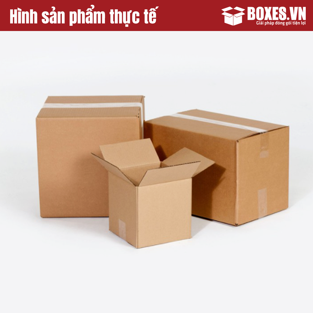 30x20x15 Combo 50 hộp carton Boxes đóng gói hàng giá tại xưởng