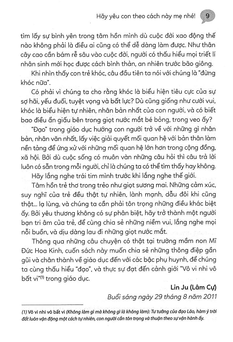 Hãy Yêu Con Theo Cách Này Mẹ Nhé