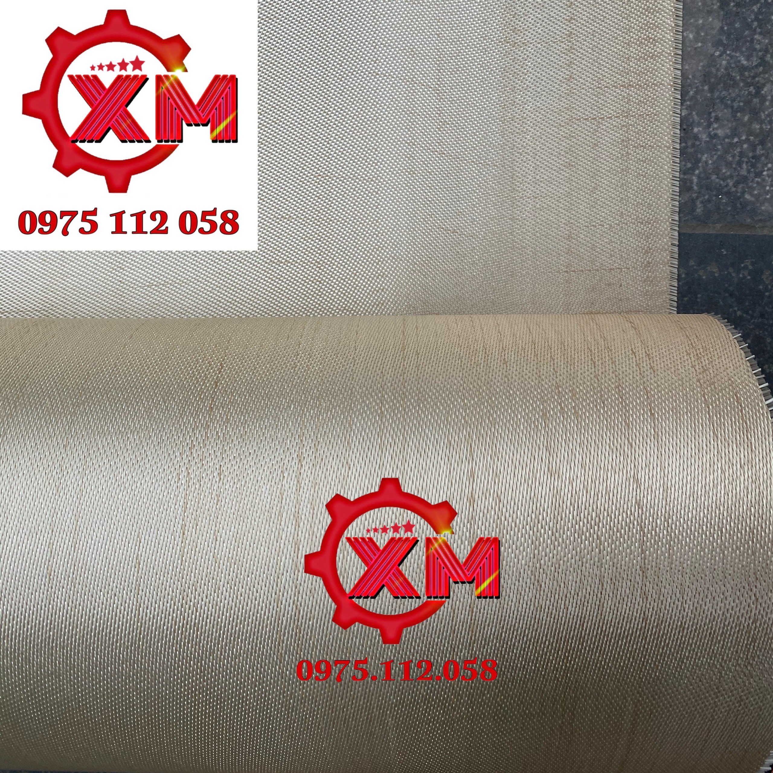 VẢI BẠT CHỐNG CHÁY SỢI THỦY TINH 1M X 5 MÉT