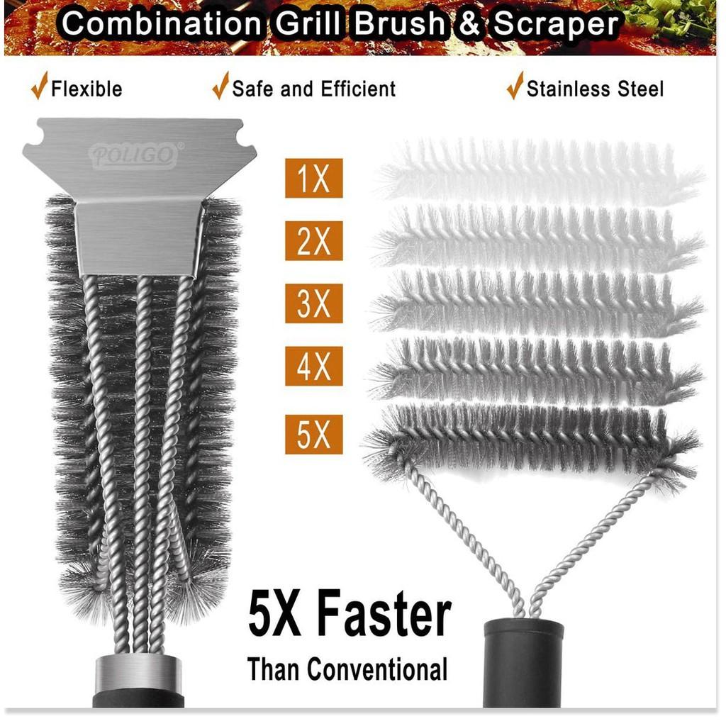 Dụng cụ vệ sinh Làm Sạch Lò Nướng Nhanh chóng USA BBQ Universal Clean&amp;Fit