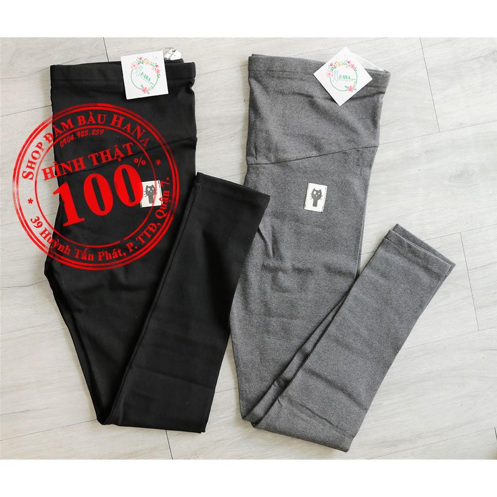 Quần bầu legging cạp cao - Cam kết hàng cao cấp