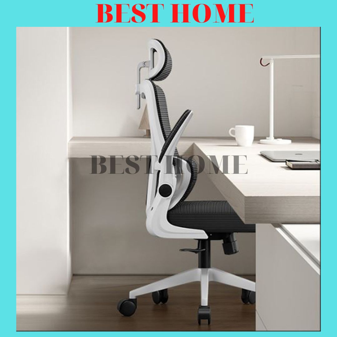 Ghế Xoay Văn Phòng Công Thái Học Phiên Bản Mới - Có Tựa Đầu, Tựa Lưng Chống Mỏi Vùng Hông, Eo - Phù Hợp Văn Phòng, Học Sinh, Sinh Viên, Gaming.