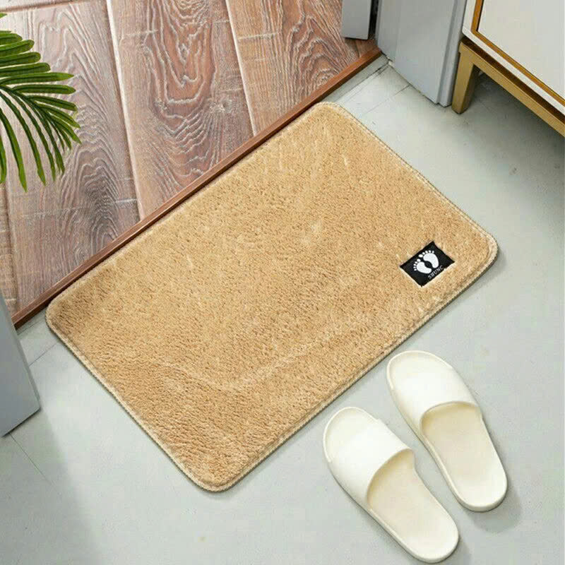 Bộ 2 Thảm Nhà Bếp Lông Cừu Cao Cấp Chống Trơn Trượt – Thảm Lau Chân 40x60 &amp; 40x120cm Hút Nước Nhanh, Bám Sàn Tốt, Siêu Bền - HÀNG CHÍNH HÃNG MINIIN