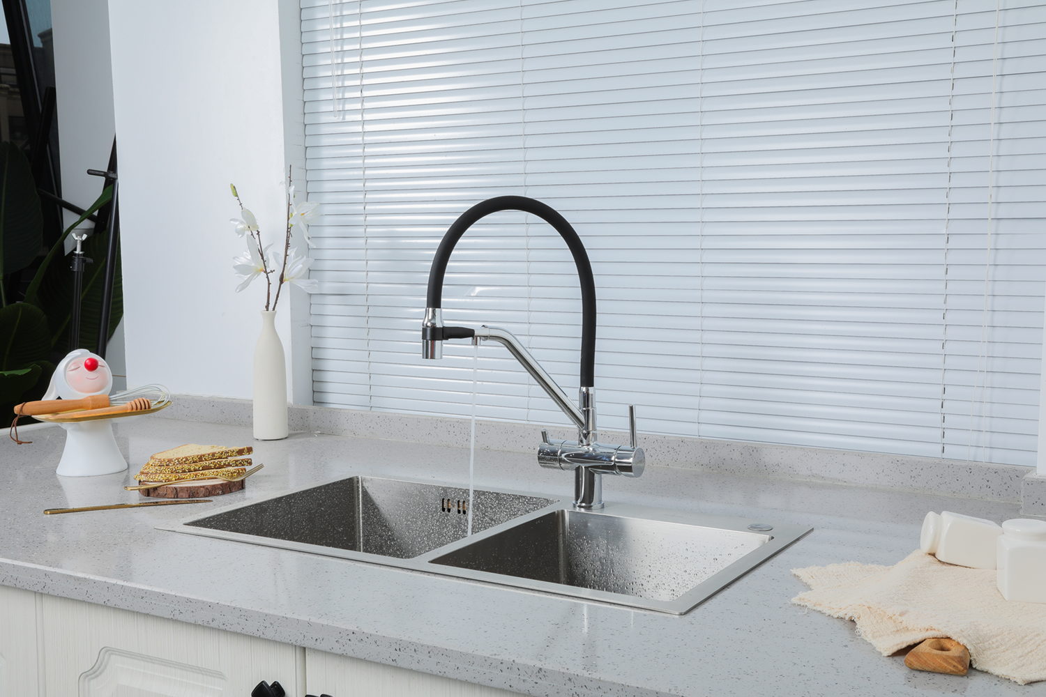 VÒI BẾP CAO CẤP NGA GAPPO G4398-80 - HÀNG NHẬP KHẨU