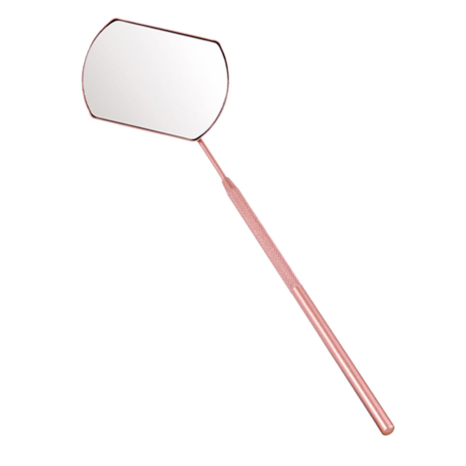 Eyelash Tools, Stainless Steel Mirror for Checking Eyelash Extension Applying Eyelash Tools Salon Home Use