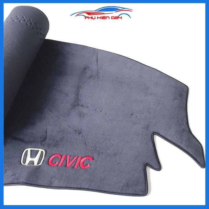 Thảm taplo Civic 2015-2016-2017-2018-2019-2020-2021-2022 chống nắng nóng làm mát xe mở rộng tầm nhìn
