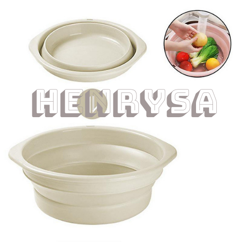 Thau nhựa gấp gọn tiện dụng Henrysa - Chính hãng HENRYSA