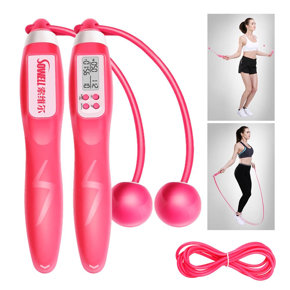 Dây nhảy thể dục tự động đếm số thông minh, chất liệu