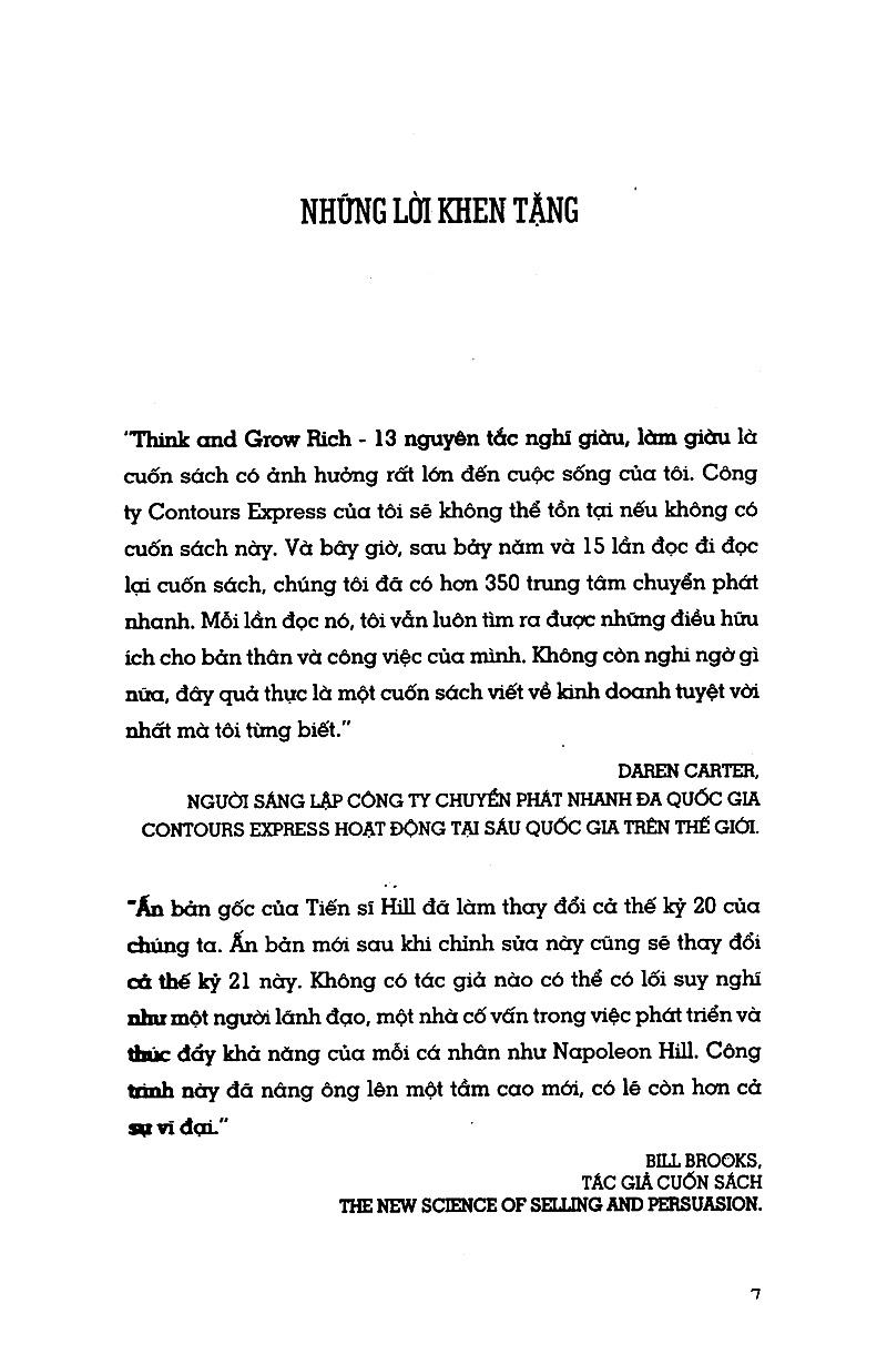 13 Nguyên Tắc Nghĩ Giàu Làm Giàu - Think And Grow Rich (Tái Bản 2023)