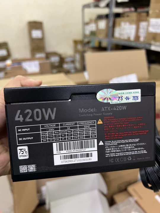 Nguồn máy tính DELTA  ATX 420W