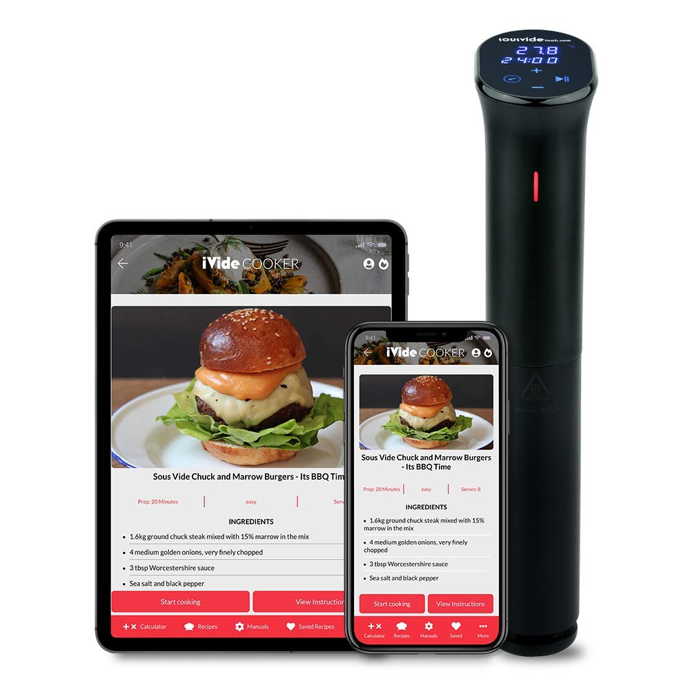Máy Nấu Sous Vide Tools iVide 2.0 Cooker SVT-01046 - Hàng Nhập Khẩu