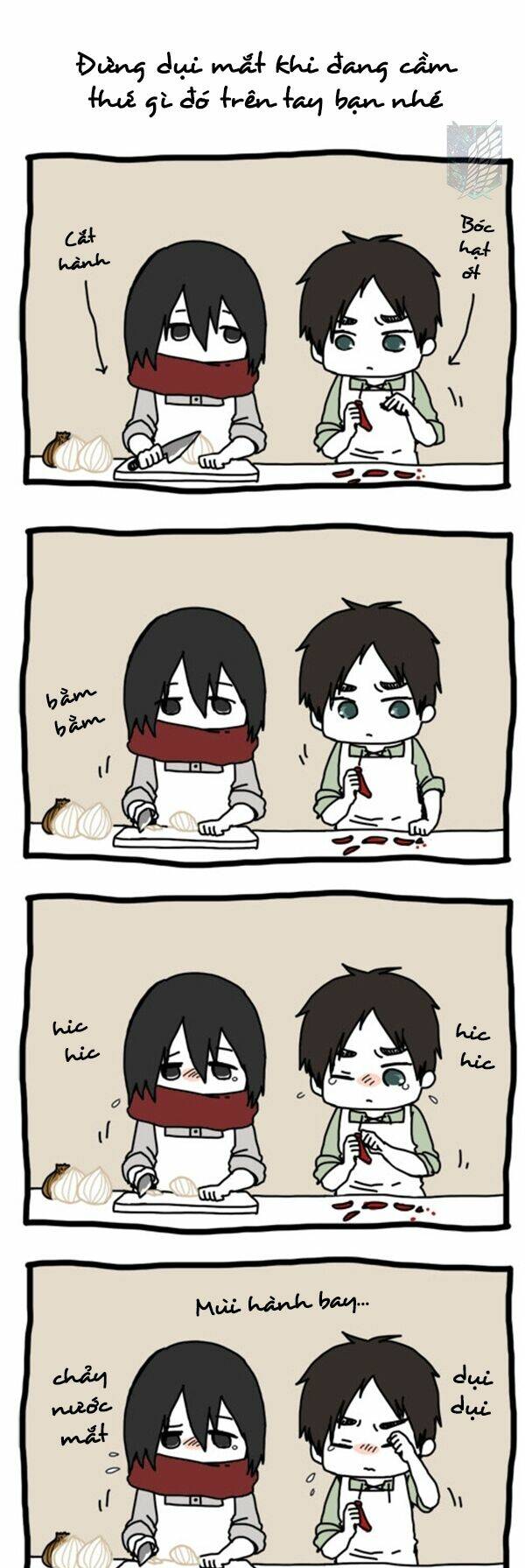 đại chiến titan - những sưu tầm về doujinshi chapter 33 2