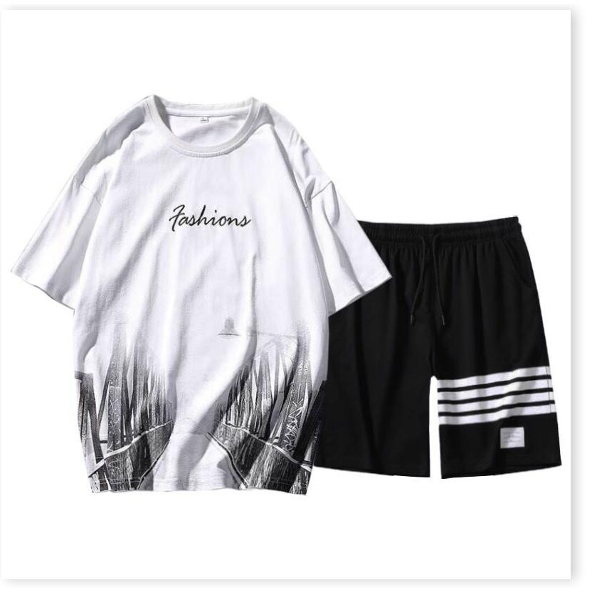 SET BỘ THUN HÈ VẢI MÁT , HÀNG CAO CẤP HOT HOT THỜI TRANG KME FASHION - S,ĐEN