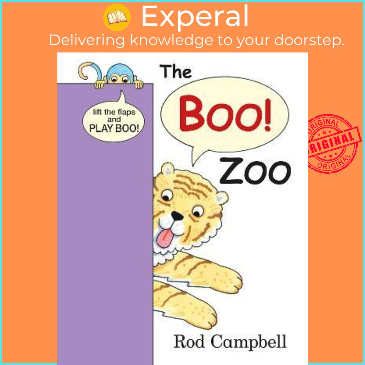 Sách - The Boo Zoo : A Peekaboo Lift the Flap Book by Rod Campbell