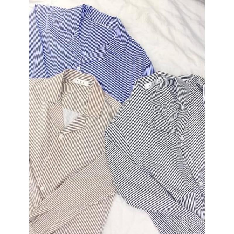 Áo sơmi nam nữ - Camp Collar Shirt