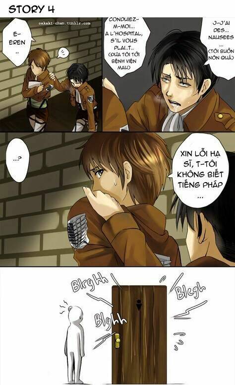 đại chiến titan - doujinshi levieren chapter 8 7