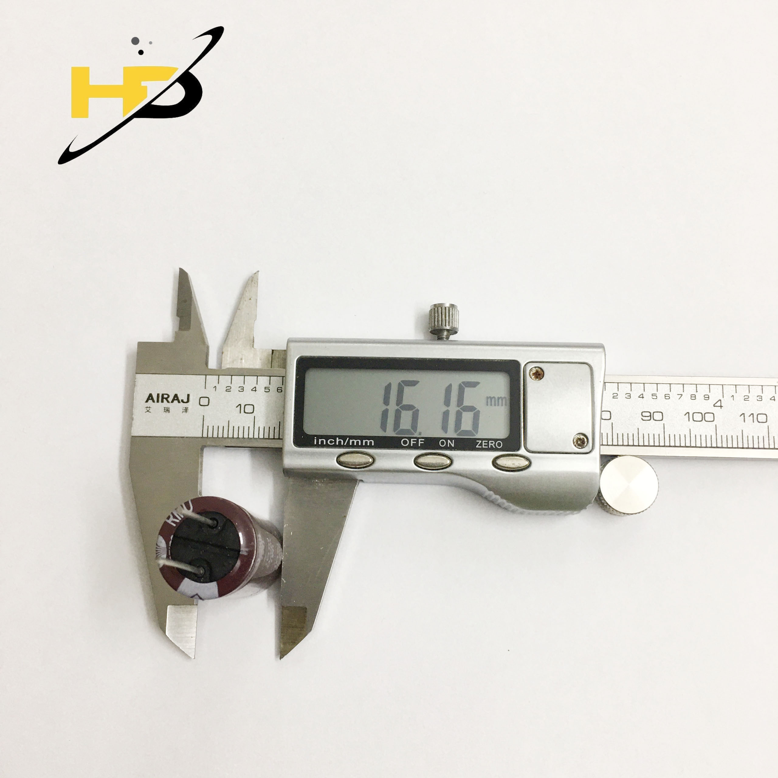 Tụ Daewoo, Tụ Phân Cực Màu Nâu Đỏ 2200uF 50V Loại Tốt