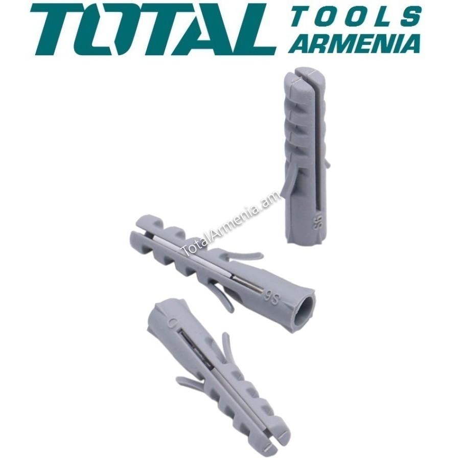 BỘ 40, 80, 200 TẮC KÊ NHỰA 6X30MM, 8X40MM, 10X50MM TOTAL WJSP0603011, WJSP0804011, WJSP1005011 - HÀNG CHÍNH HÃNG