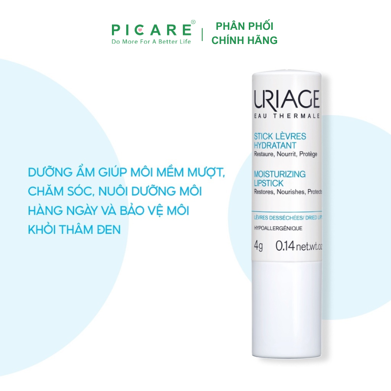 Son Dưỡng Môi Uriage Stick Levres Hydratant 4g