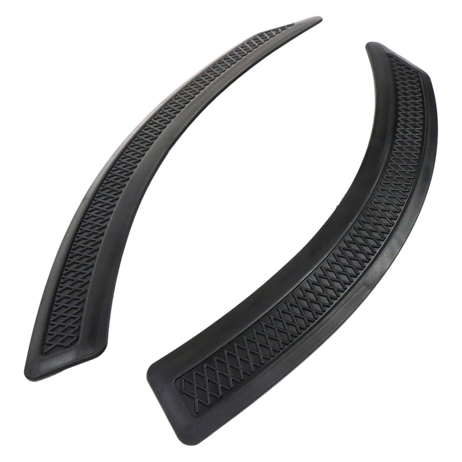 2x Car Wheel Tires Eyebrow Strip Automotive Strip