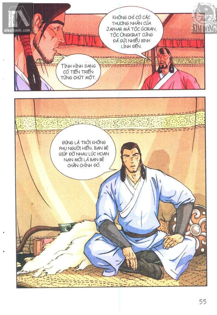 thành cát tư hãn chapter 49 14