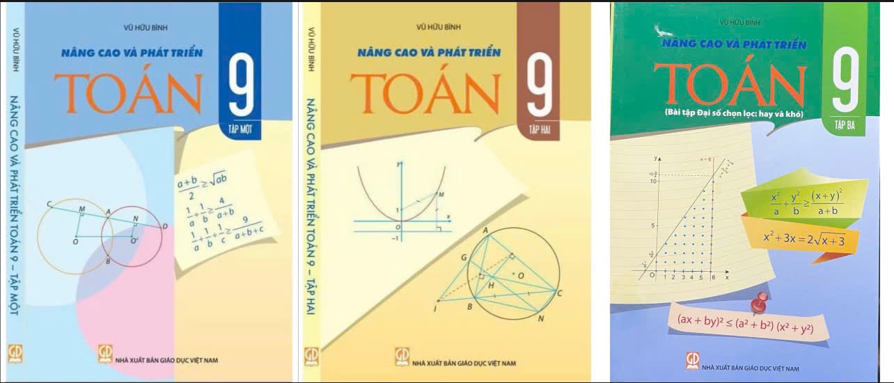 Sách - ( Combo 3 tập ) Nâng cao và phát triển toán 9
