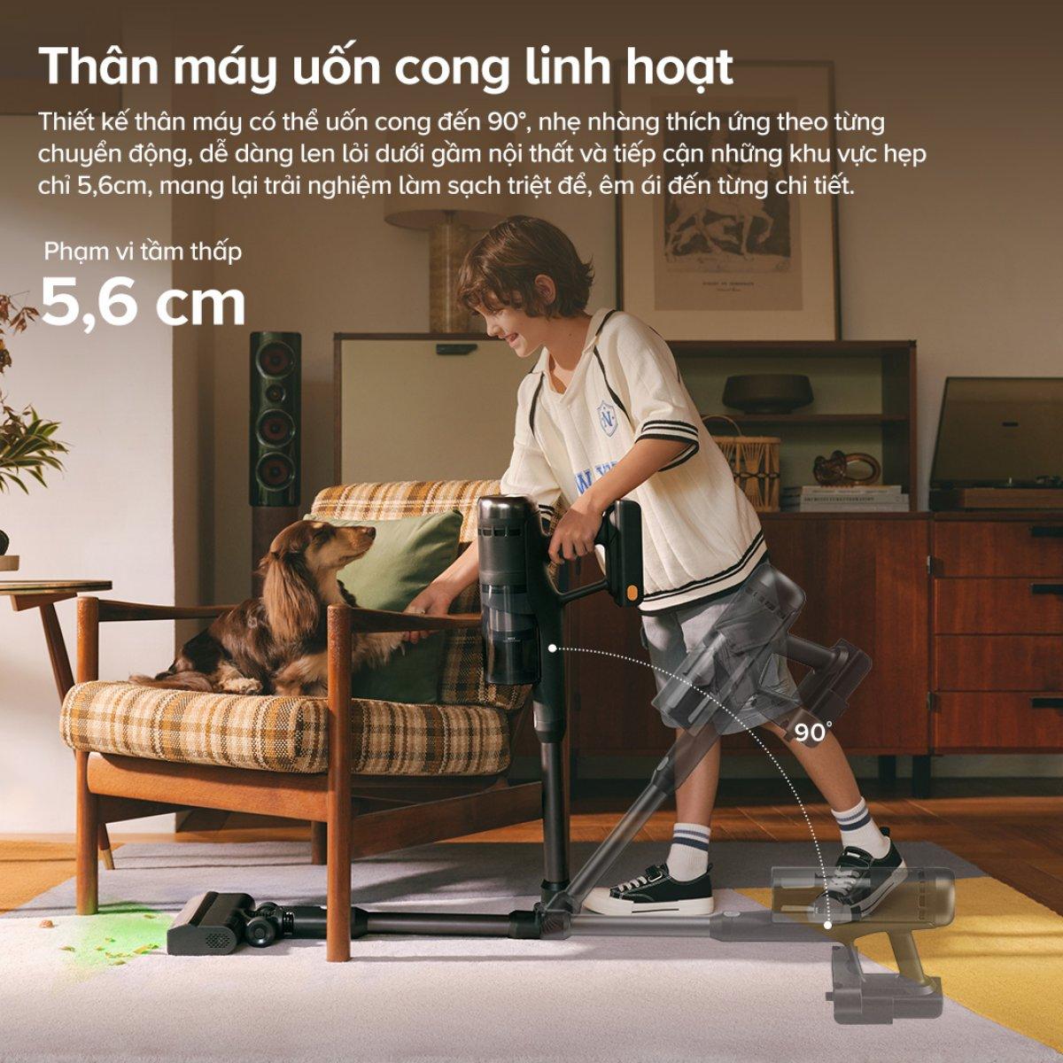 Máy Hút Bụi Không Dây Cầm Tay Roborock H60 Ultra – Hàng Chính Hãng