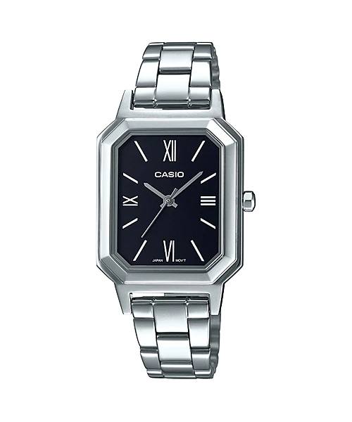 Đồng Hồ Nữ Casio Standard LTP-E168D-1BDF Chính Hãng | Casio Standard LTP-E168D-1B Dây Thép