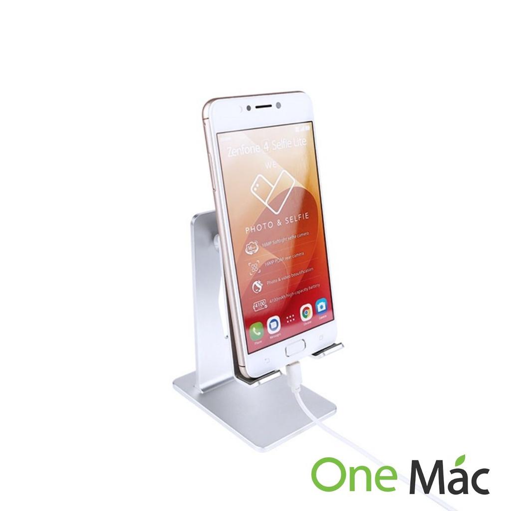 Kệ Đỡ Điện Thoại Gấp Gọn Để Bàn, Giá Đỡ Máy Tính Bảng IPad Galaxy Tab Nhôm Nguyên Khối SENZANS Cao Cấp