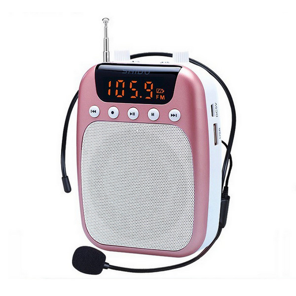 Loa kèm Mic trợ giảng Shidu mini chuyên nghiệp - Hàng nhập khẩu