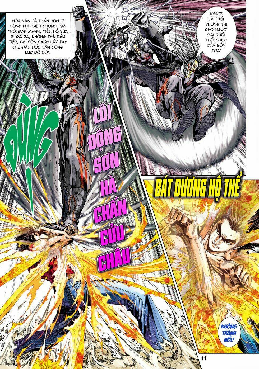 tân tác long hổ môn chapter 459 9