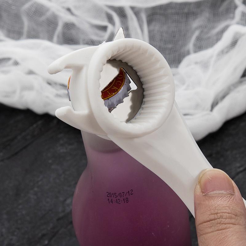 Stainless Steel Corkscrew Portable Can Opener Can Opener Beverage Cans Beer Opener Kitchen Gadgets Party Supplies 4 In 1