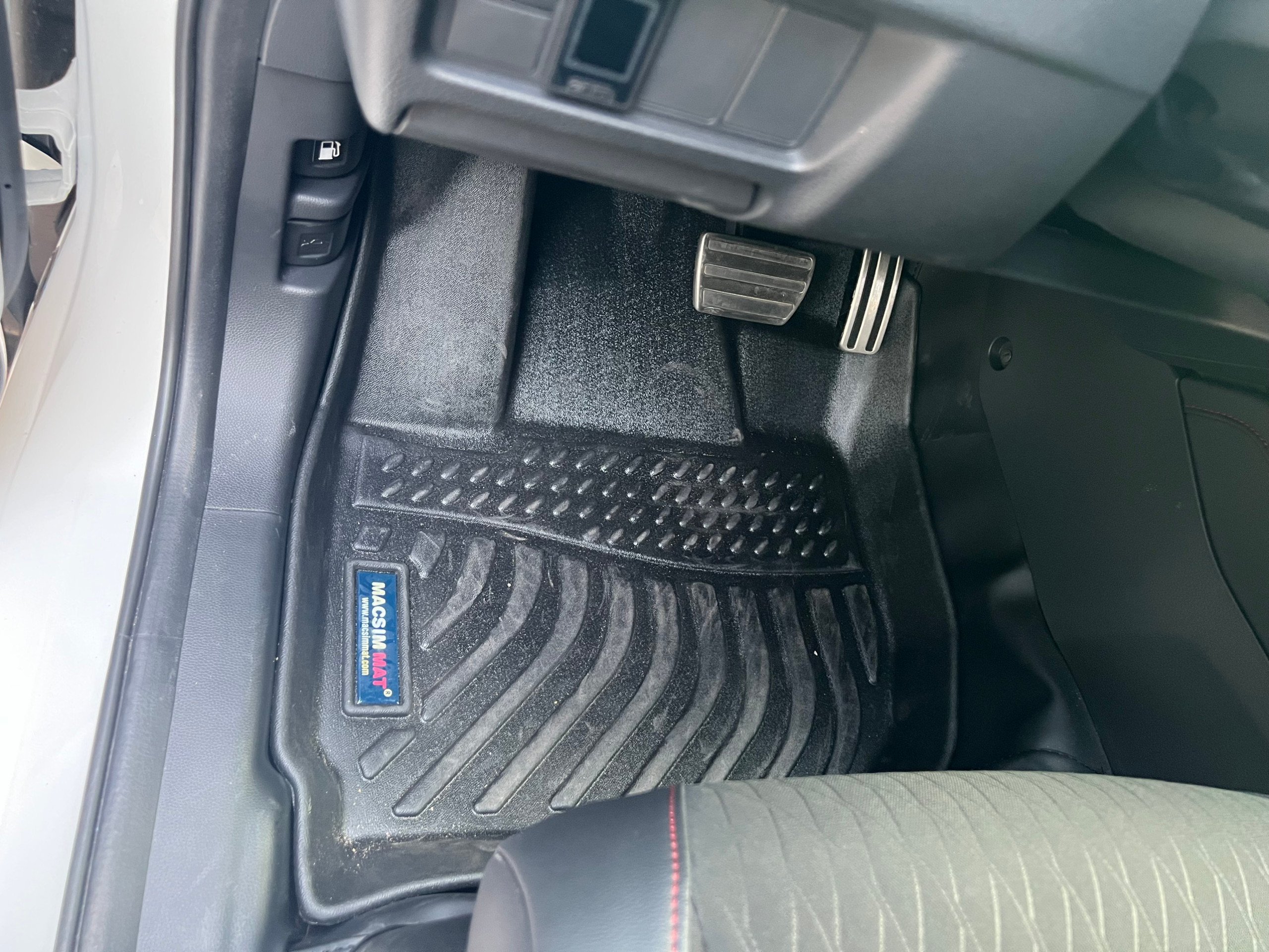 Hàng loại 2 Thảm lót sàn xe ô tô Honda City 2015-nay Nhãn hiệu Macsim chất liệu nhựa TPE