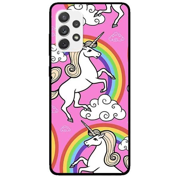 Ốp lưng dành cho Samsung A32 - A52 - A72 mẫu Họa Tiết Ngựa Cầu Vòng