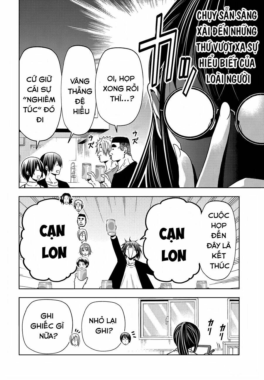 cô gái thích lặn - grand blue chapter 91 21