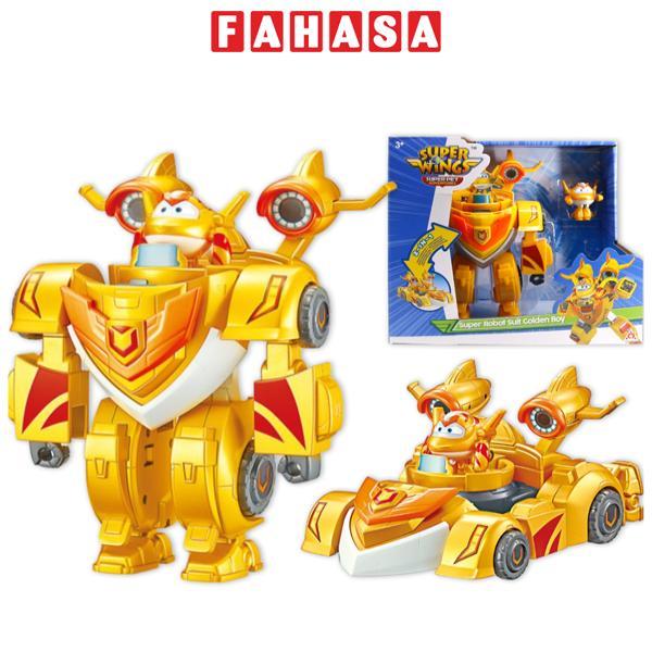 Đồ Chơi Siêu Robot Biến Hình Xe Đua - Golden Tốc Độ - Super Wings EU770352
