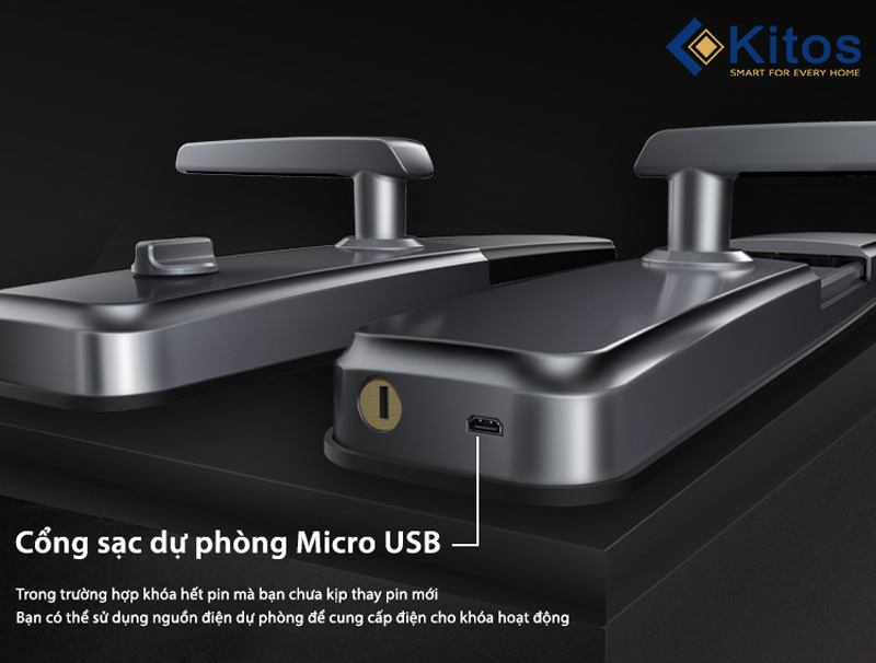 Khóa thông minh lắp đặt ngoài trời Kitos KT-DL07