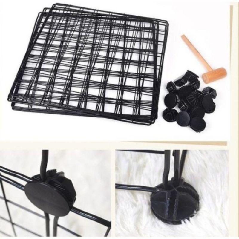 Giá để túi sách lắp ghép 2 tầng 4 ngăn tiện ích